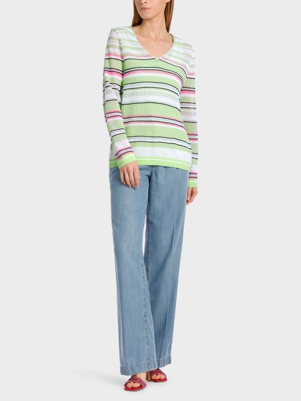 Marc Cain Leichter Sweater Knitted In Germany