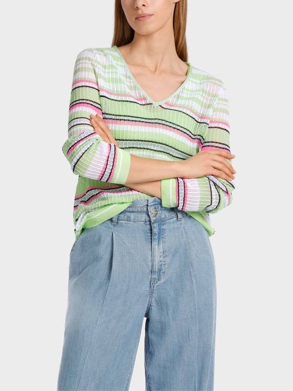 Marc Cain Leichter Sweater Knitted In Germany