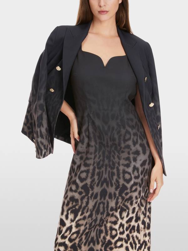 Marc Cain Leo-Kleid Mit Raffiniertem Schnitt