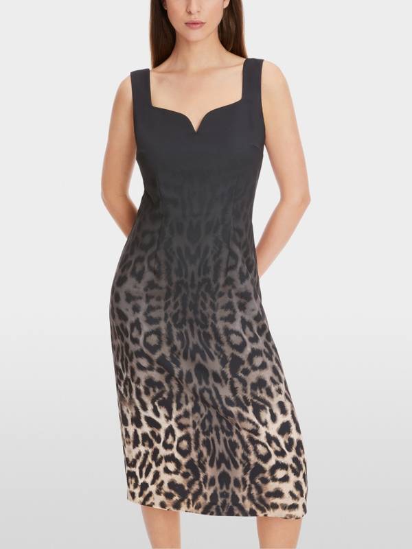 Marc Cain Leo-Kleid Mit Raffiniertem Schnitt