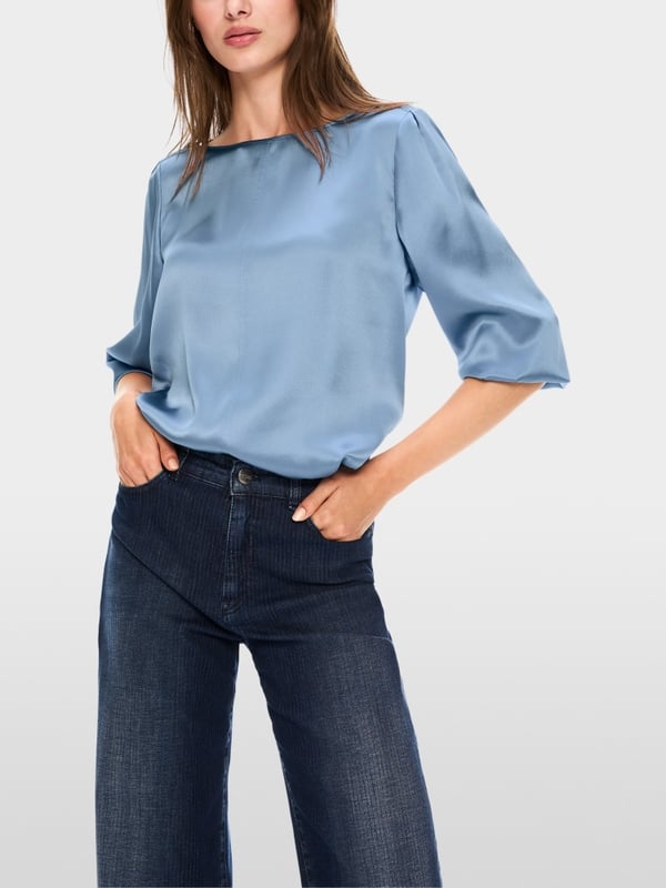 Marc Cain Lockere Seidenbluse