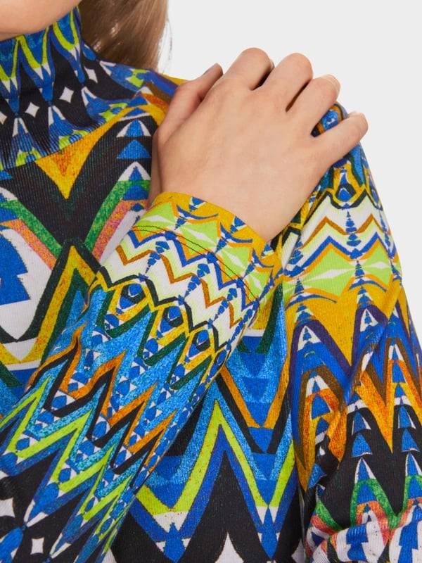 Marc Cain Longsleeve Mit Allover-Dessin