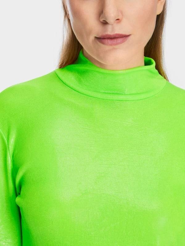 Marc Cain Longsleeve Mit Glanz-Effekt