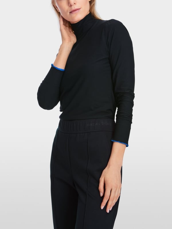 Marc Cain Longsleeve Mit Turtle-Neck