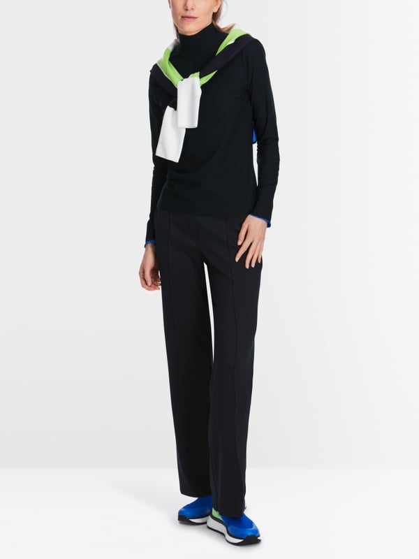 Marc Cain Longsleeve mit Turtle-Neck