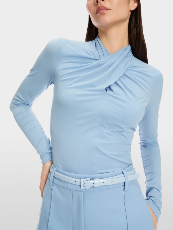 Marc Cain Longsleeve Mit Wickeleffekt