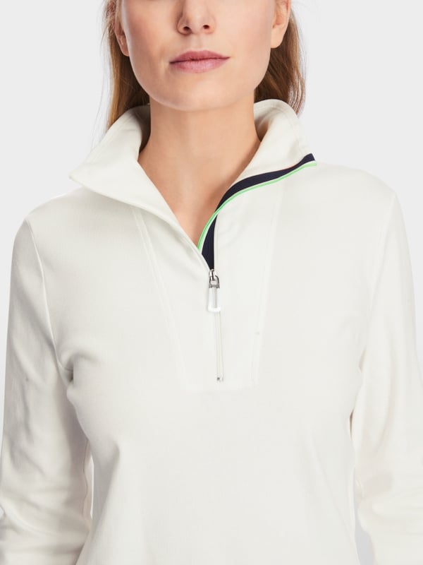 Marc Cain Longsleeve Mit Zippverschluss