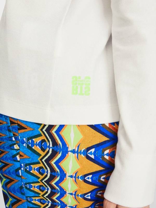 Marc Cain Longsleeve Mit Zippverschluss