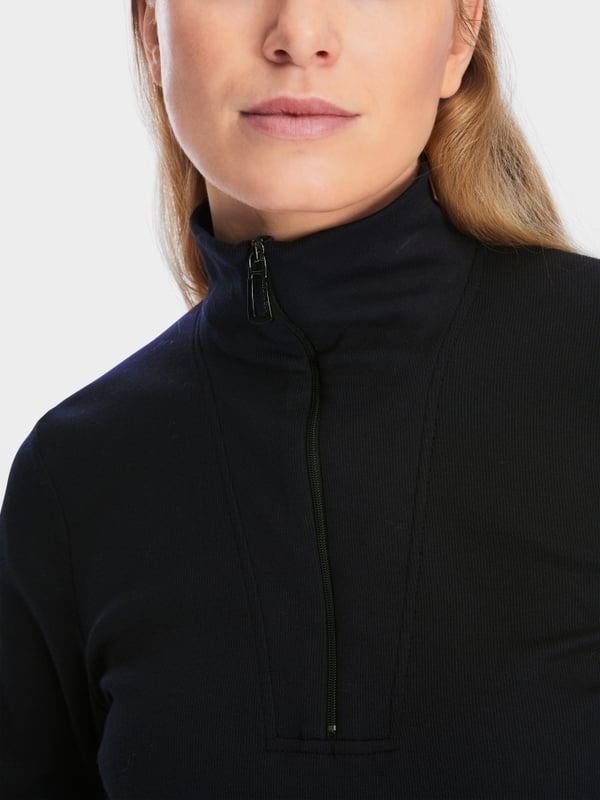 Marc Cain Longsleeve Mit Zippverschluss