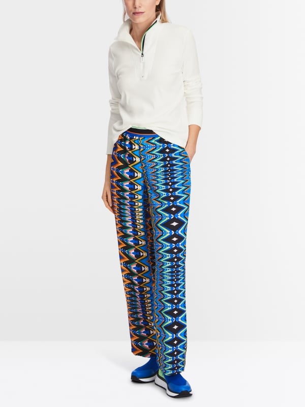 Marc Cain Longsleeve mit Zippverschluss