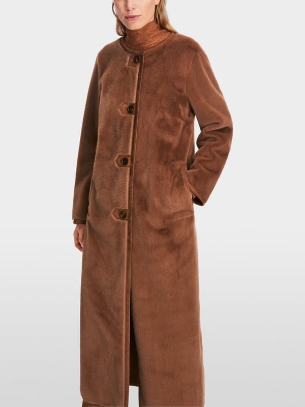 Marc Cain Mantel Im Fun Fur