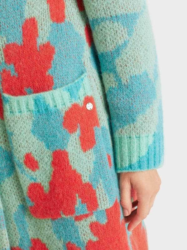 Marc Cain Mantel Knitted In Germany