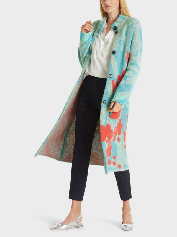 Marc Cain Mantel Knitted In Germany