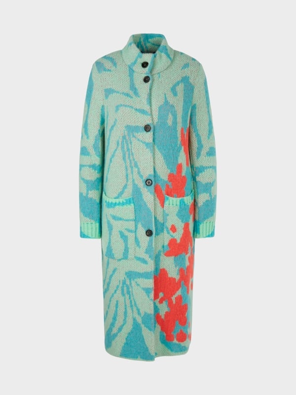 Marc Cain Mantel Knitted In Germany