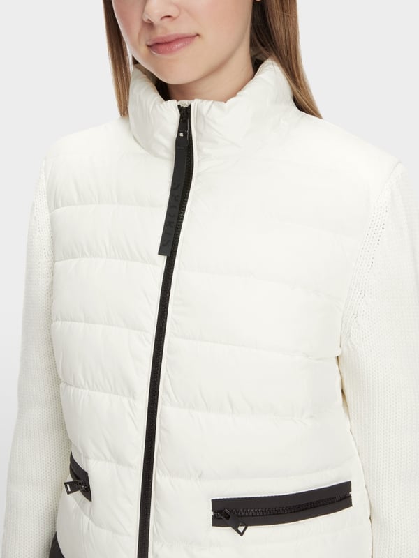 Marc Cain Material-Mix-Jacke "Rethink Together"