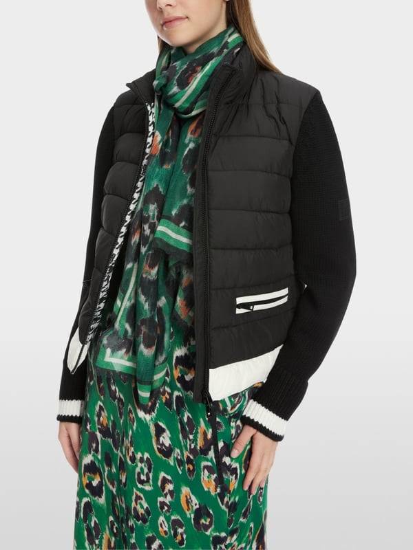 Marc Cain Material-Mix-Jacke "Rethink Together"