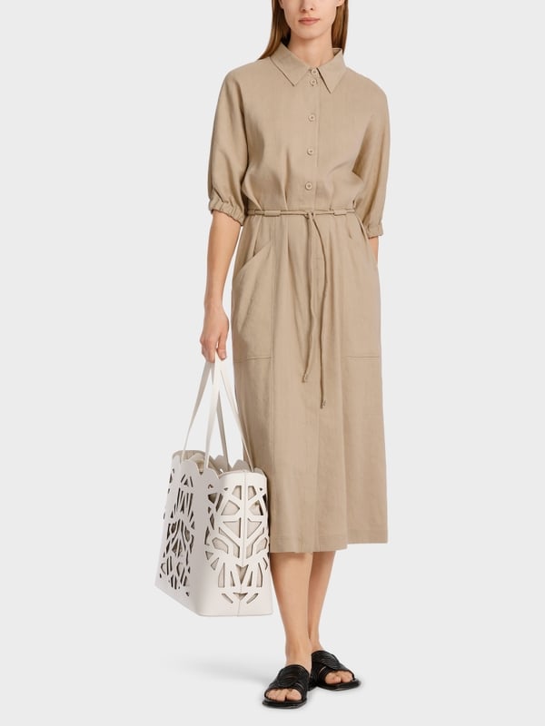 Marc Cain Midikleid mit Kimono-Ärmeln