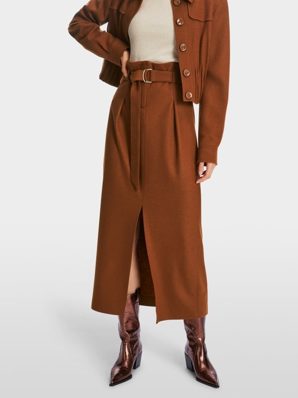 Marc Cain Midilanger Wollrock