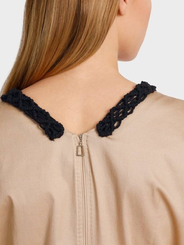 Marc Cain Midilanges, Tailliertes Kleid