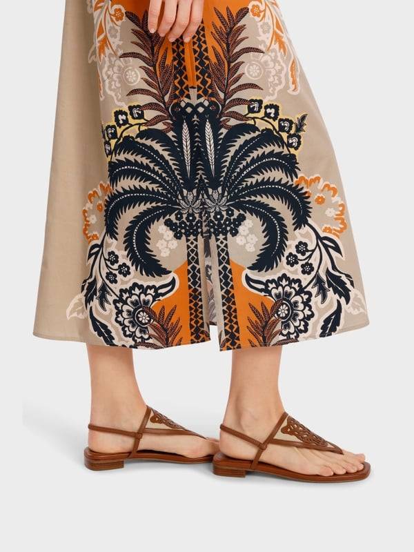 Marc Cain Midilanges, Tailliertes Kleid