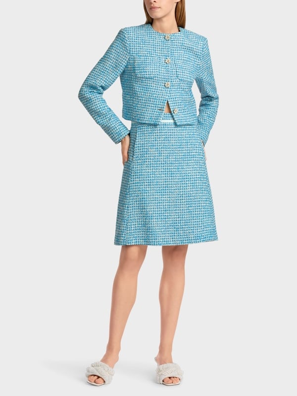 Marc Cain Minirock Im Karomuster