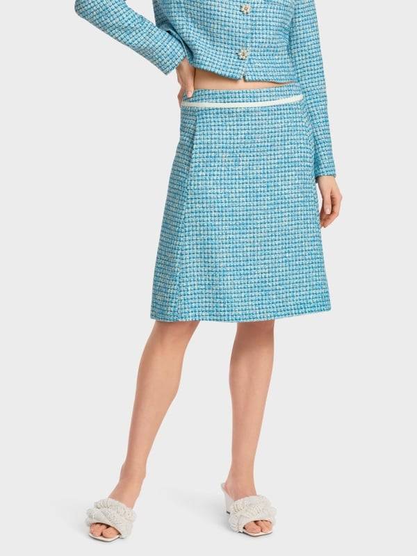 Marc Cain Minirock Im Karomuster