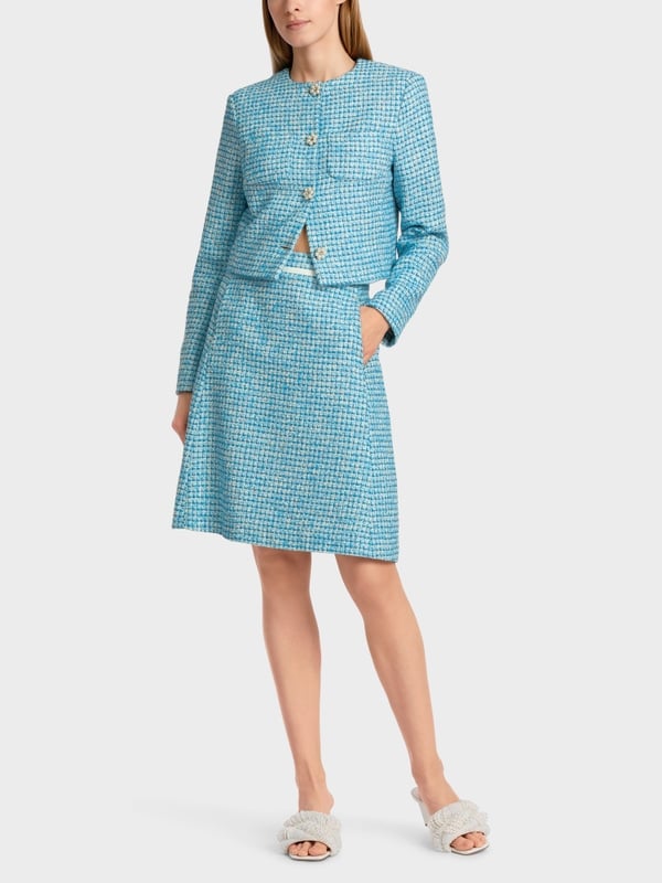 Marc Cain Minirock Im Karomuster