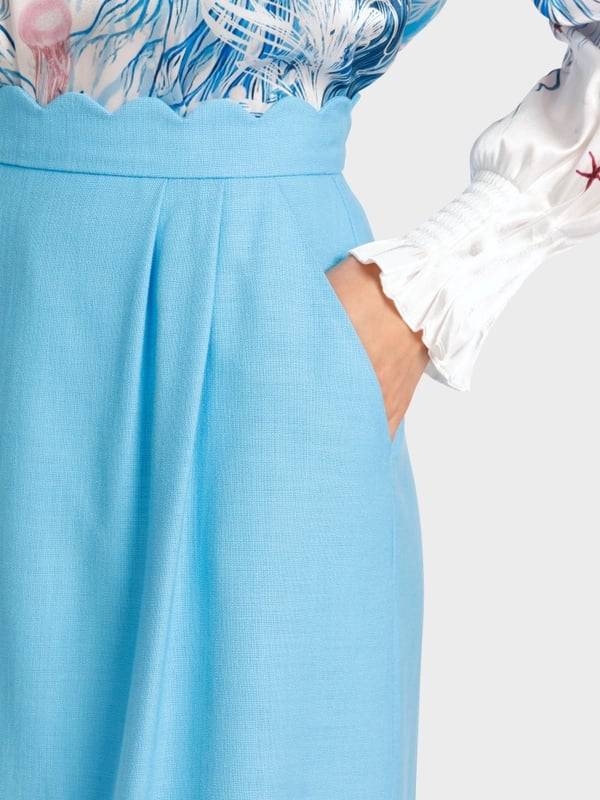 Marc Cain Minirock Mit Muschelbund