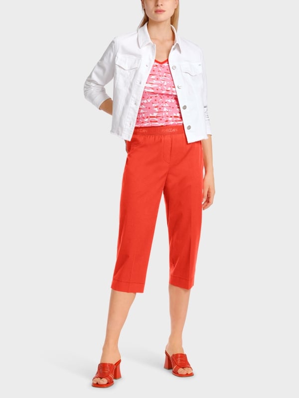 Marc Cain Modell FATSA – Caprihose mit Bügelfalte