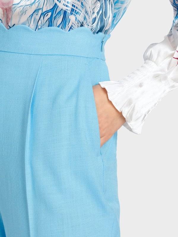 Marc Cain Modell SANAA Mit Gewelltem Bundabschluss