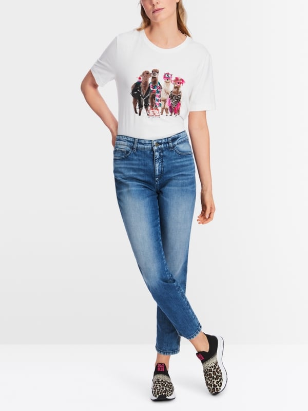 Marc Cain Modell SILEA - Hose "Rethink Together"