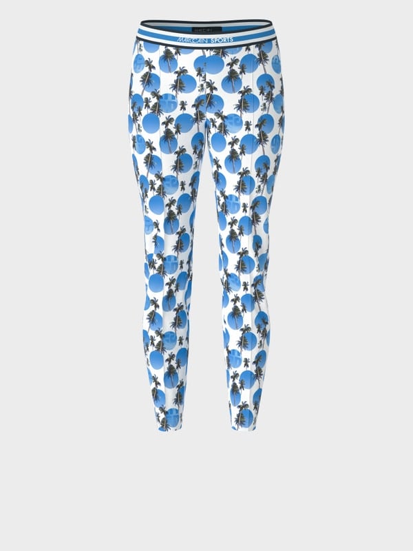 Marc Cain Modell SOFIA - Palmenprint Auf Scuba