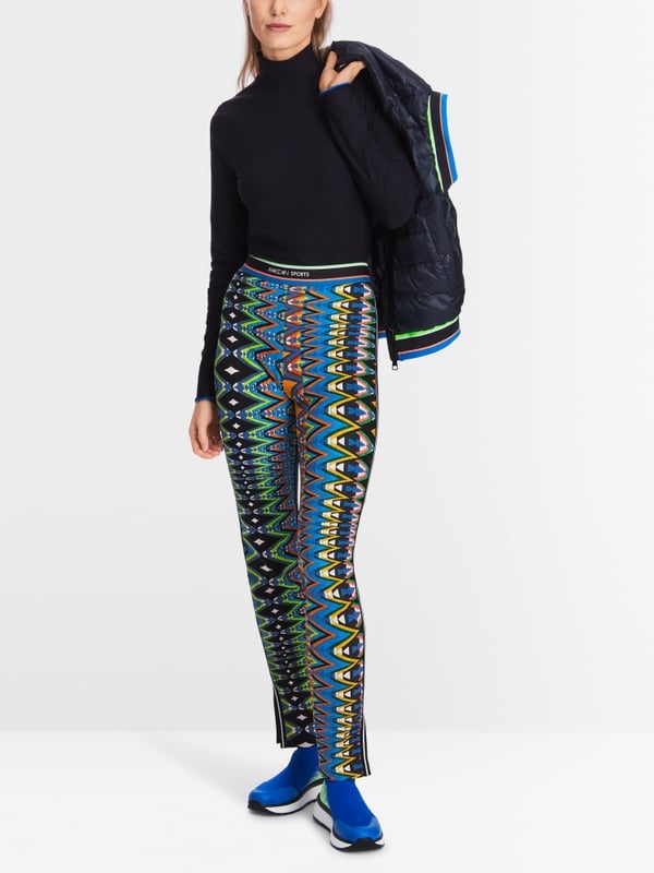 Marc Cain Modell SOFIA - Schlupfhose mit Print