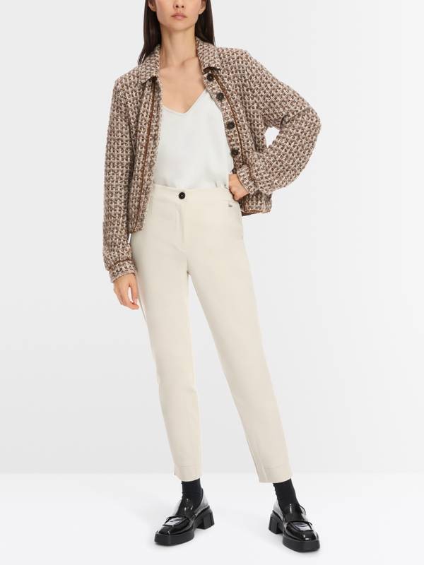 Marc Cain Modell SPLIT Mit Geschlitztem Saumbund