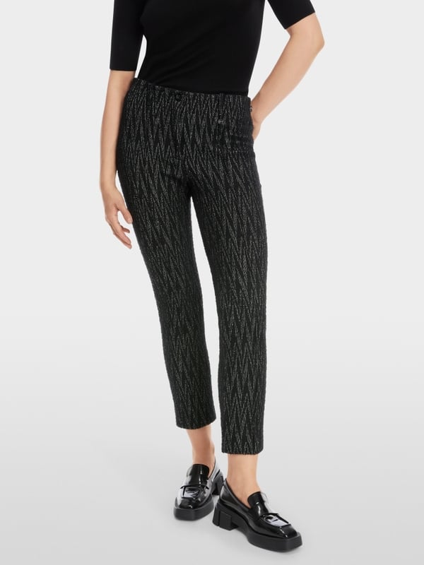 Marc Cain Modell SYDNEY - Hose Mit Zackenmuster