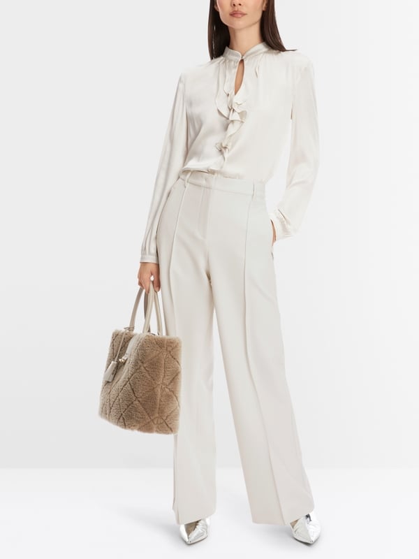 Marc Cain Modell WEIDA - weite Hose mit High Waist