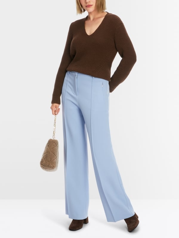 Marc Cain Modell WEIDA - weite Hose mit High Waist