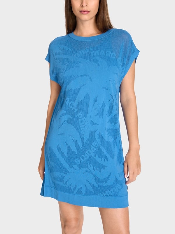 Marc Cain Netzkleid Im Beach-Point-Dessin