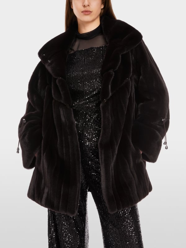 Marc Cain Outdoor-Jacke Mit Fun Fur