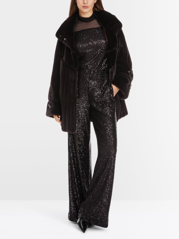 Marc Cain Outdoor-Jacke mit Fun Fur