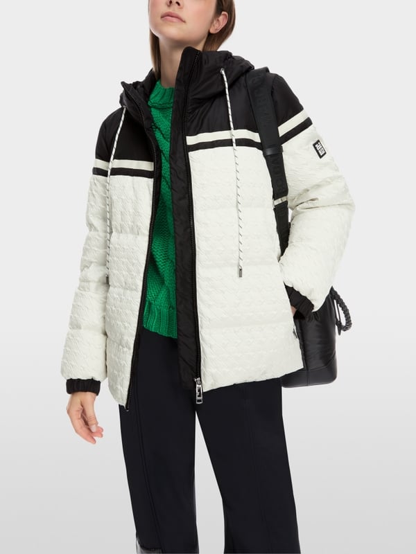 Marc Cain Outdoor-Jacke Mit Hahnentritt-Relief