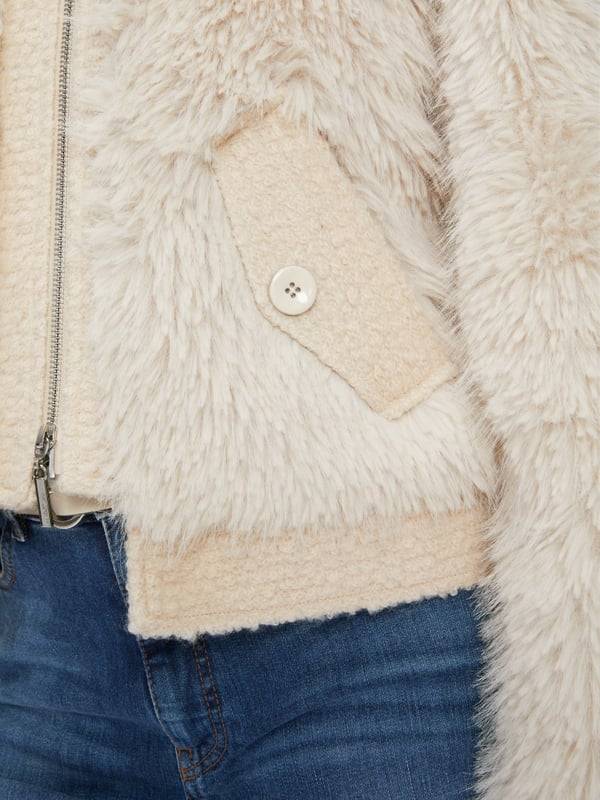 Marc Cain Outdoorjacke In Fun Fur