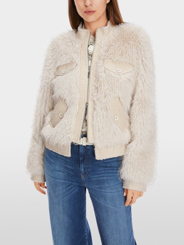 Marc Cain Outdoorjacke In Fun Fur