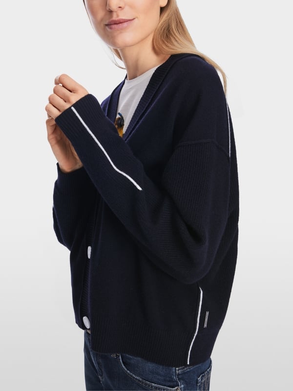 Marc Cain Oversized Cardigan "Rethink Together"