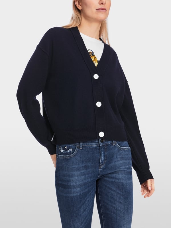 Marc Cain Oversized Cardigan "Rethink Together"