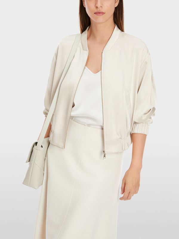 Marc Cain Oversized Jacke Im Blouson-Stil