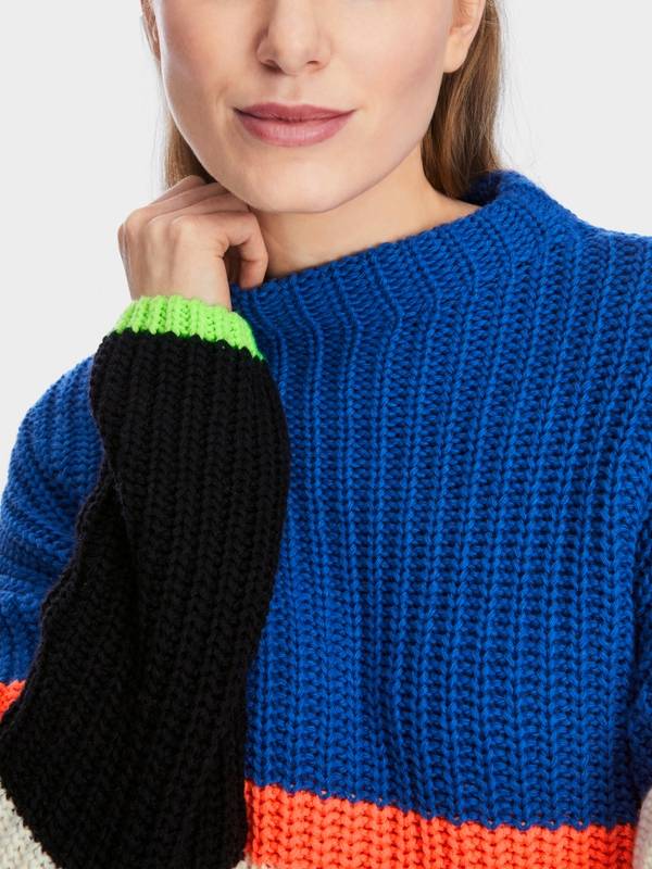 Marc Cain Oversized Sweater Knitted In Germany