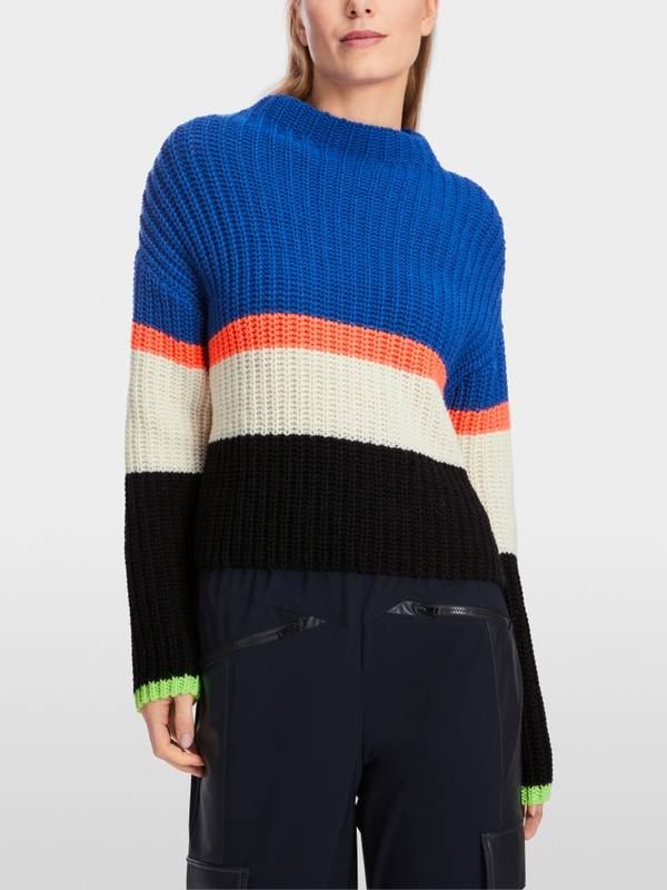 Marc Cain Oversized Sweater Knitted In Germany