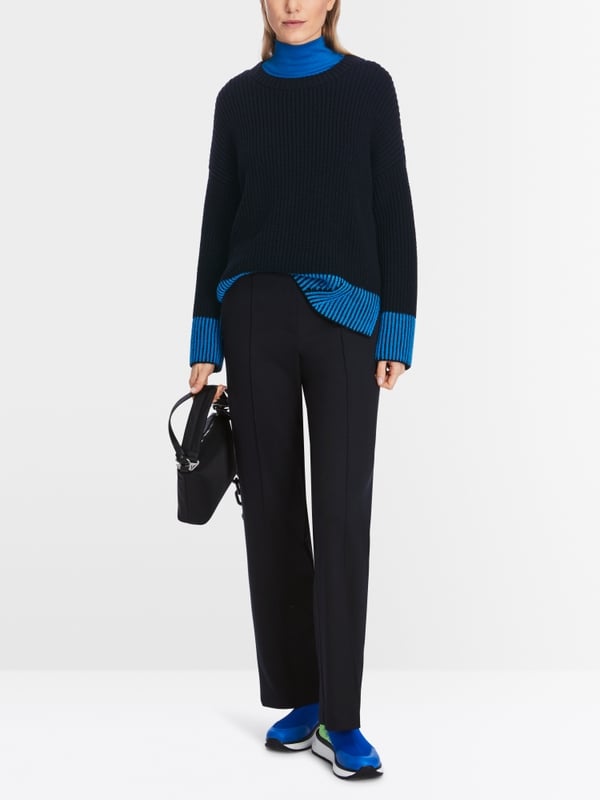 Marc Cain Oversized Sweater Knitted in Germany