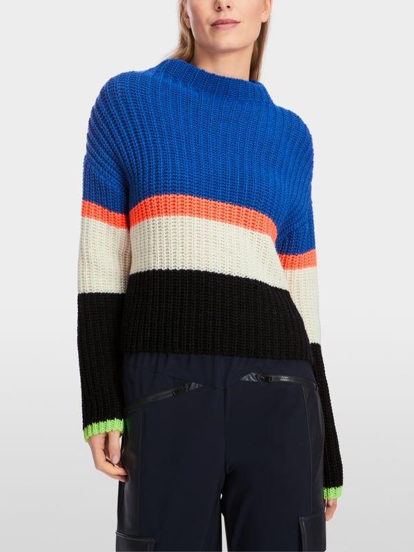 Marc Cain Oversized Sweater Knitted In Germany